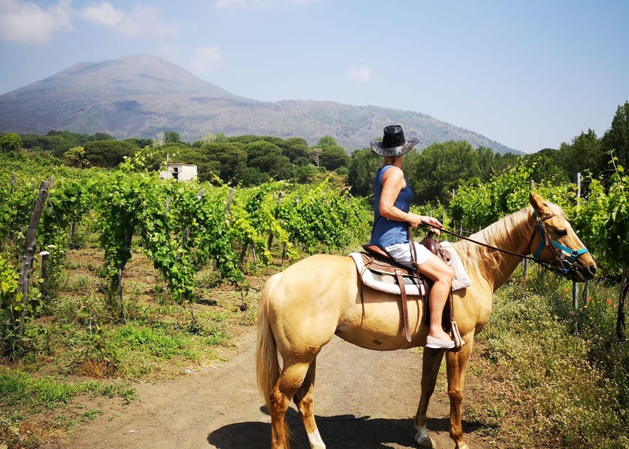 Rutas a caballo por el Vesubio, un plan original con encanto